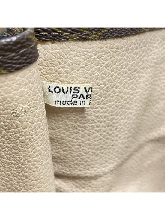 LOUIS VUITTON Sac Plat BB Monogram Canvas Crossbody Bag Brown Louis Vuitton Handbag Monogram Sac Plat